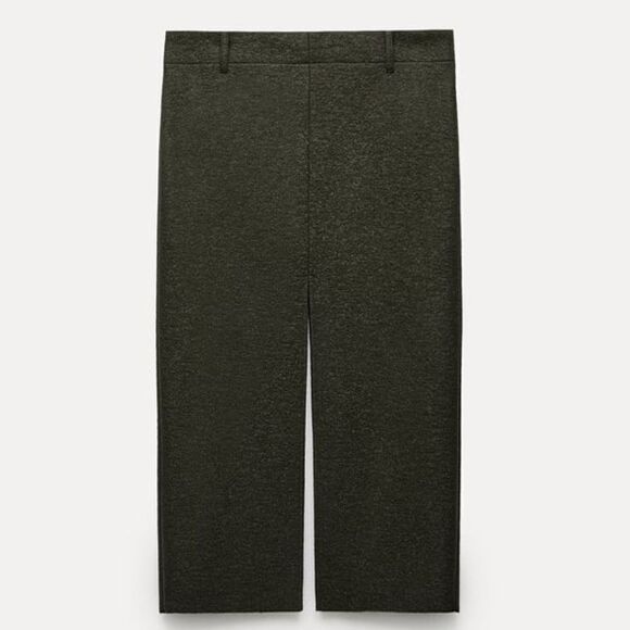 ZARA SLIT 100% WOOL SKIRT ZW COLLECTION - Picture 6 of 13